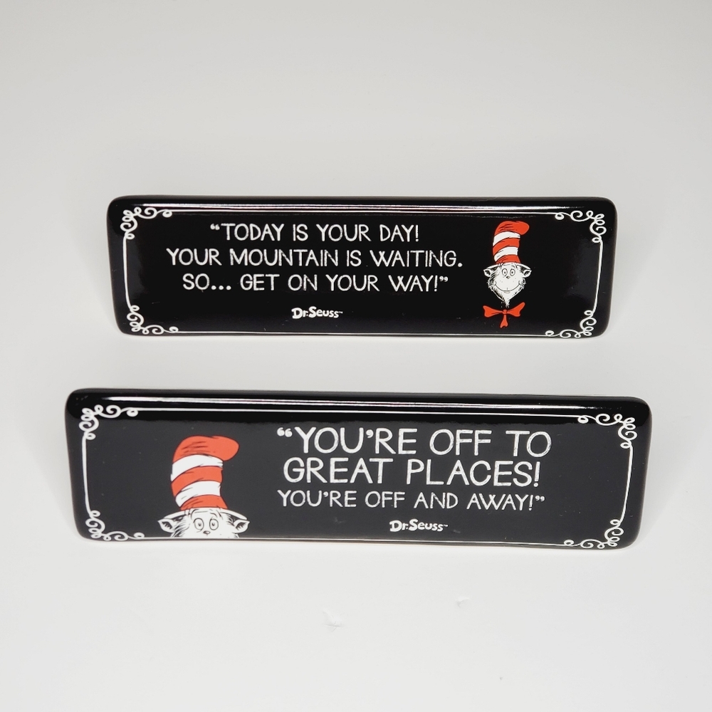 Dr. Seuss Graduation Desk Plaques